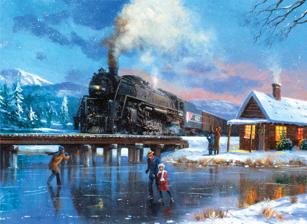 Painting By Numbers Winter Magic