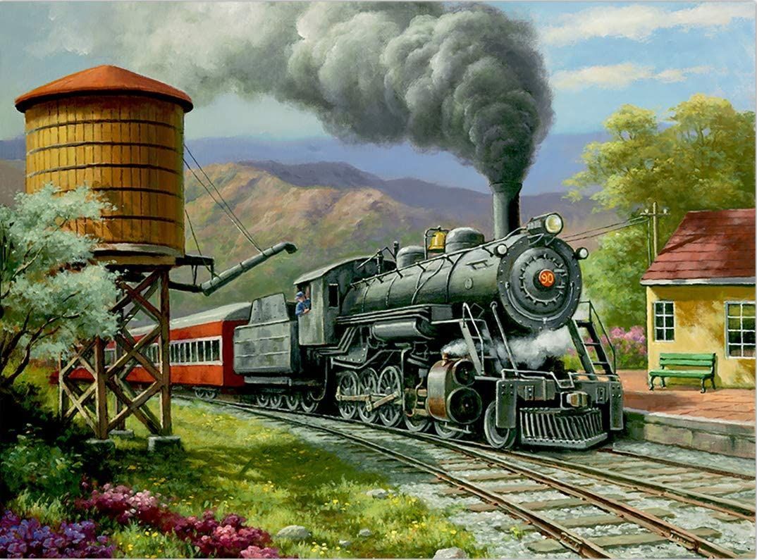Painting By Numbers Train Deal Hobbies