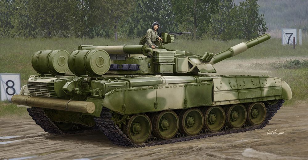 Trumpeter 1/35 Scale Russian T-80UD MBT Model Kit