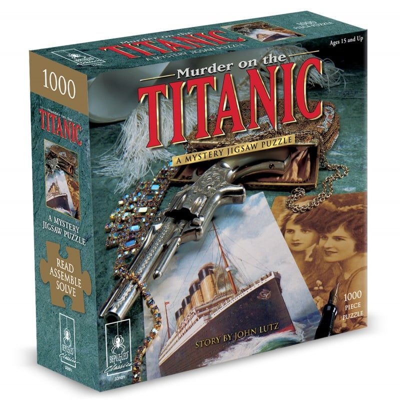 Murder on the Titanic Mystery Puzzle 1000 Piece