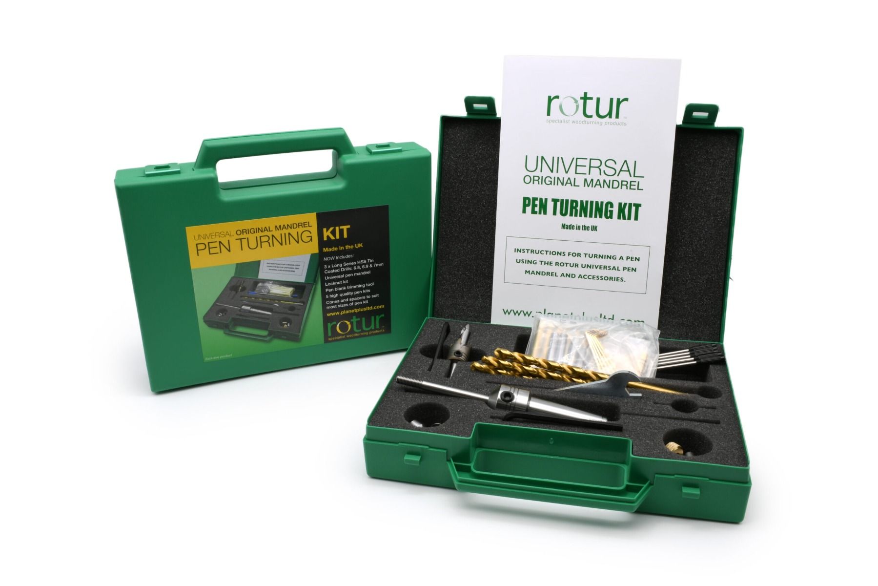 Rotur Original Pen Turning Kit in Case