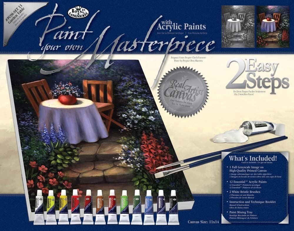 Paint Your Own Masterpiece Garden Table Hobbies