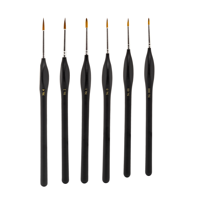 Model Craft Fine Synthetic Brush Set of 6