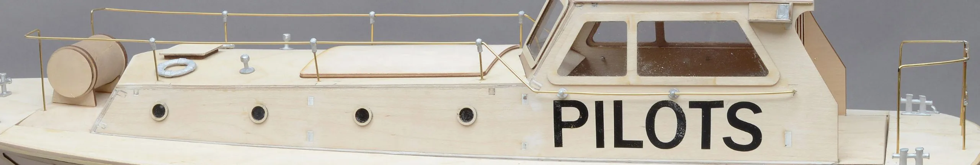 Slec Pilot Boat Brass Guard Rail Upgrade Kit