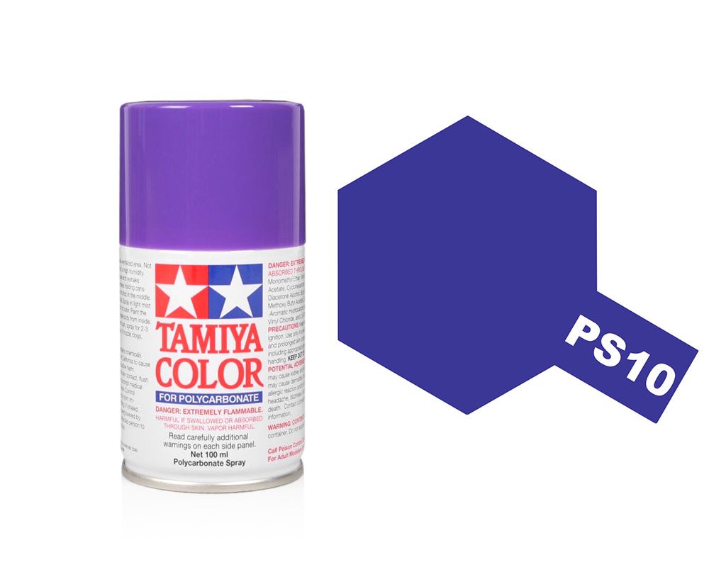 Tamiya Polycarbonate Spray Paint (100ml) - Purple