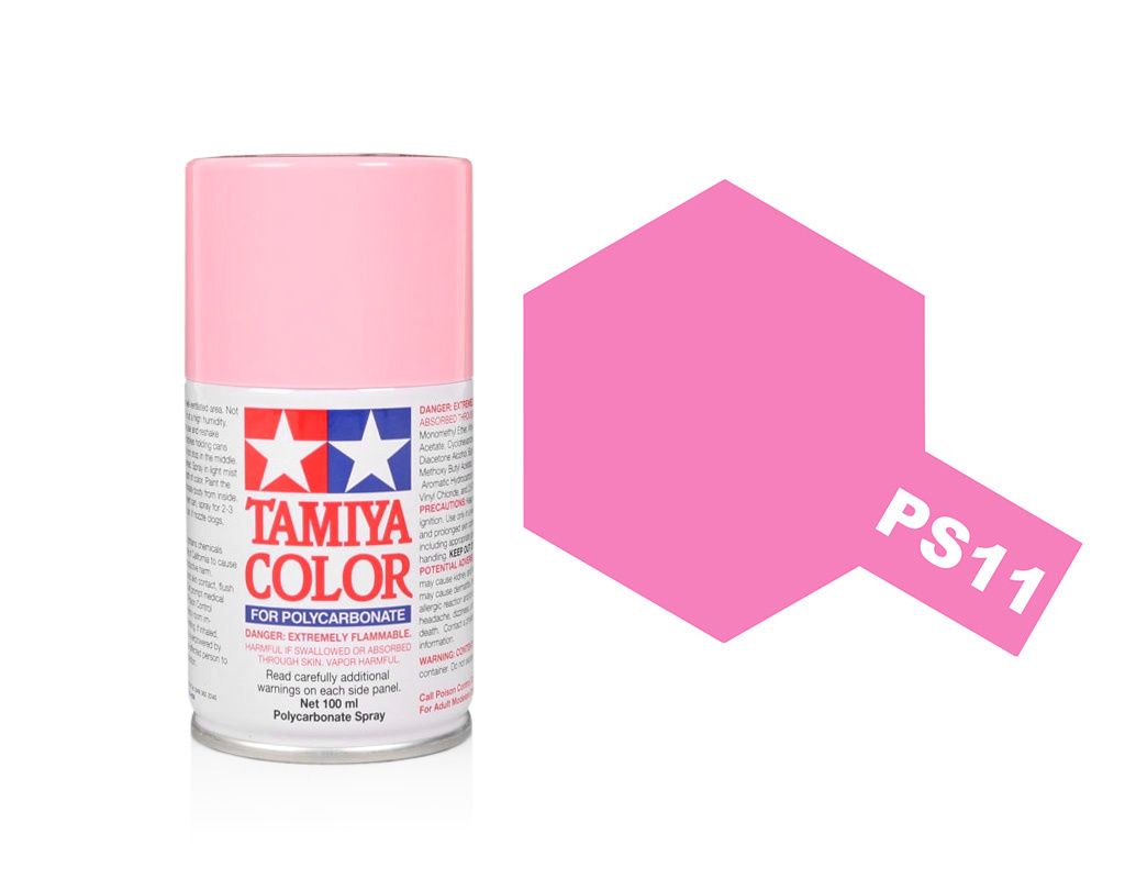 Tamiya Polycarbonate Spray Paint (100ml) - Pink