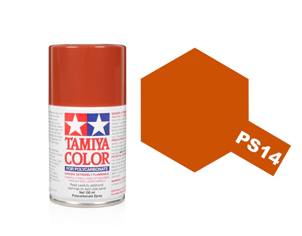 Tamiya Polycarbonate Spray Paint (100ml) - Copper