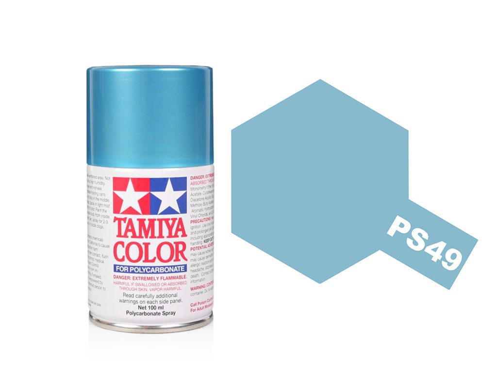 Tamiya Polycarbonate Spray Paint (100ml) - Anodised Blue