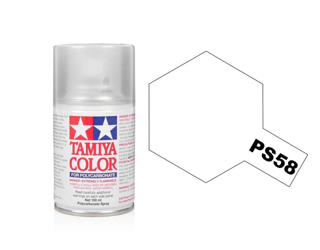 Tamiya Polycarbonate Spray Paint (100ml) - Pearl Clear