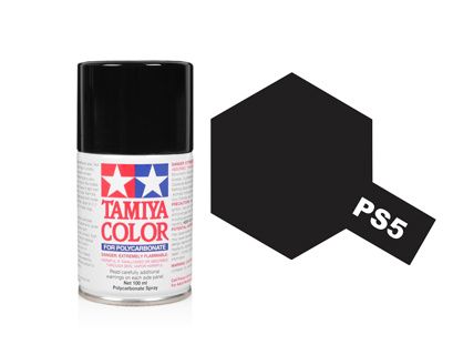 Tamiya Polycarbonate Spray Paint (100ml) - Black