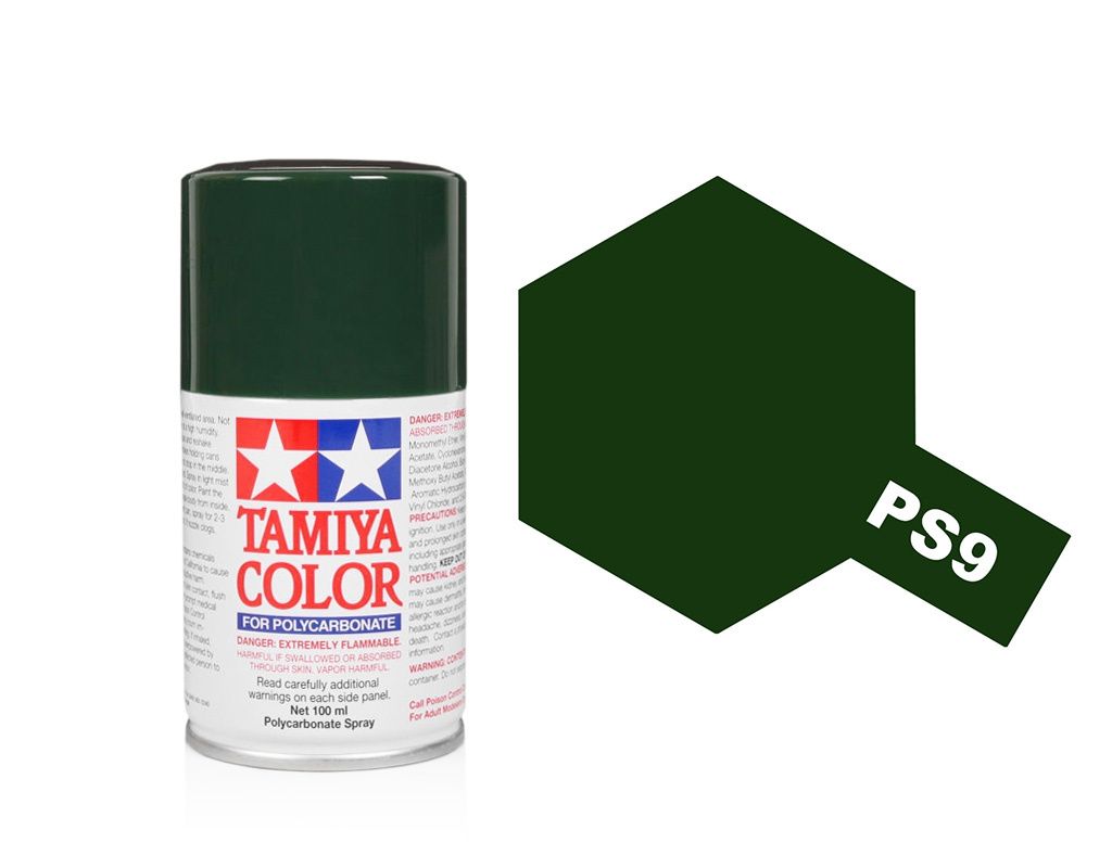 Tamiya Polycarbonate Spray Paint (100ml) - Green