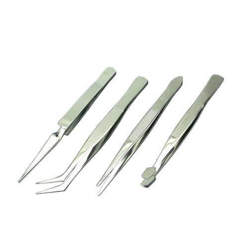 4 - Piece Tweezer Set