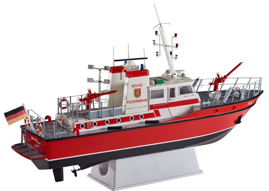 Krick 1/25 Scale Fireboat FLB1 (Fittings Included) Model Kit