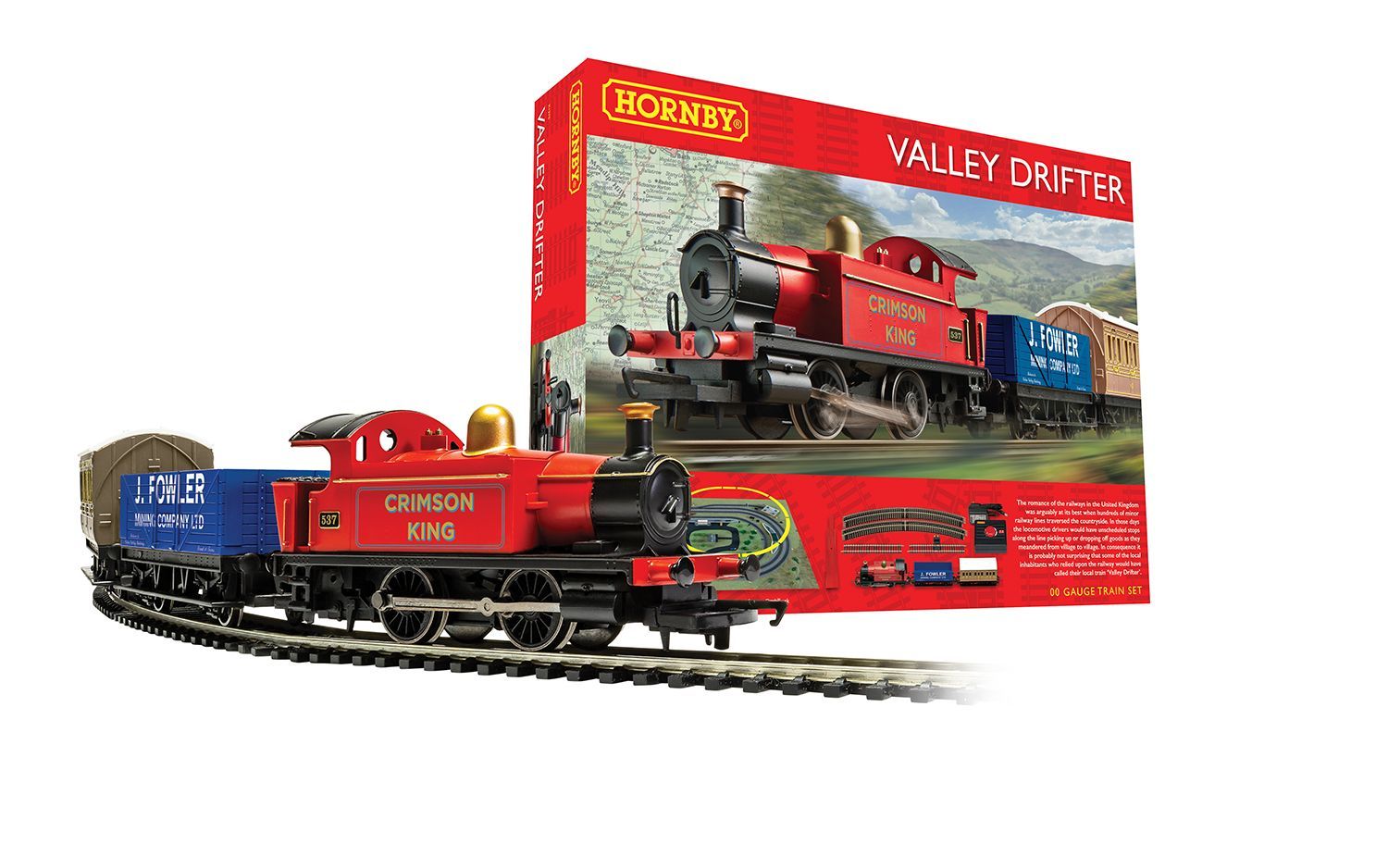 Hornby Valley Drifter Train Set OO Gauge