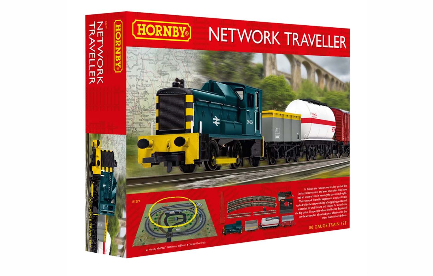 Hornby Network Traveller Train Set Hobbies