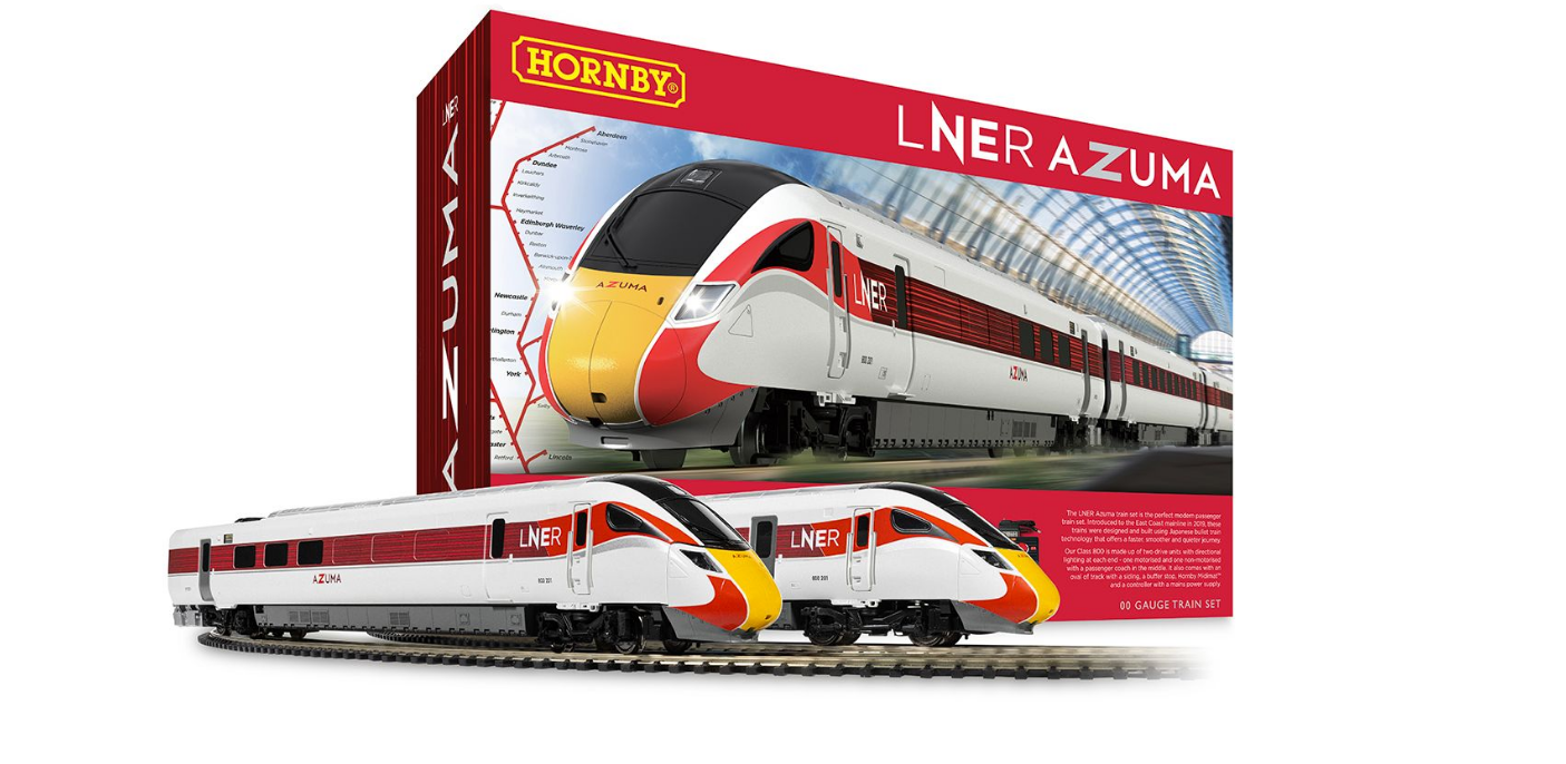 Hornby LNER Azuma High Speed Train Set OO Gauge