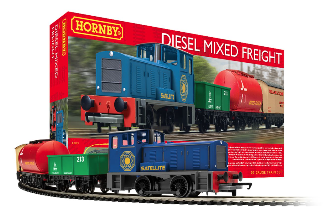 Hornby OO Gauge Diesel Mixed Freight Train Set