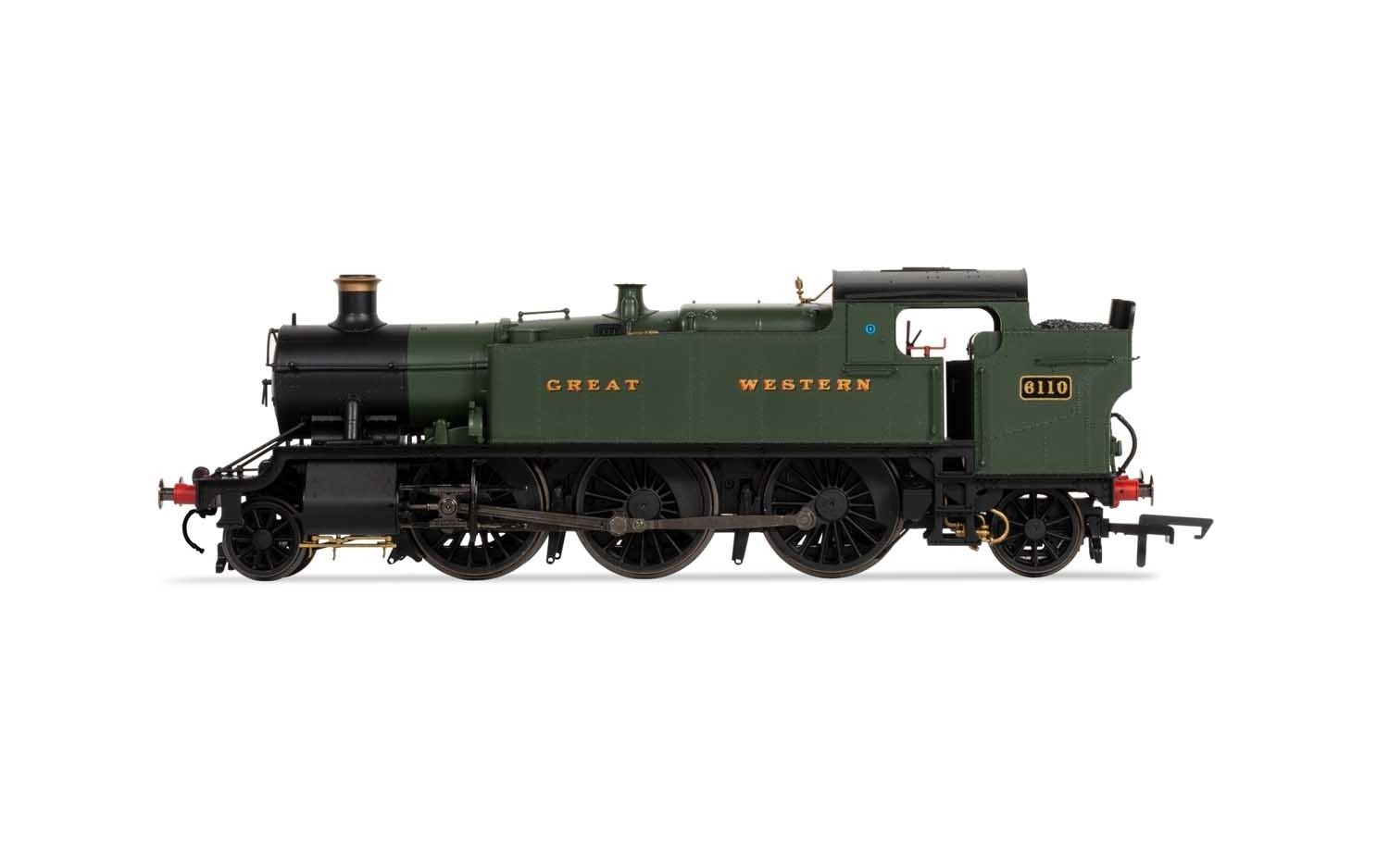  GWR, Class 61xx 'Large Prairie', 2-6-2T, 6110 - Era 3 OO Gauge