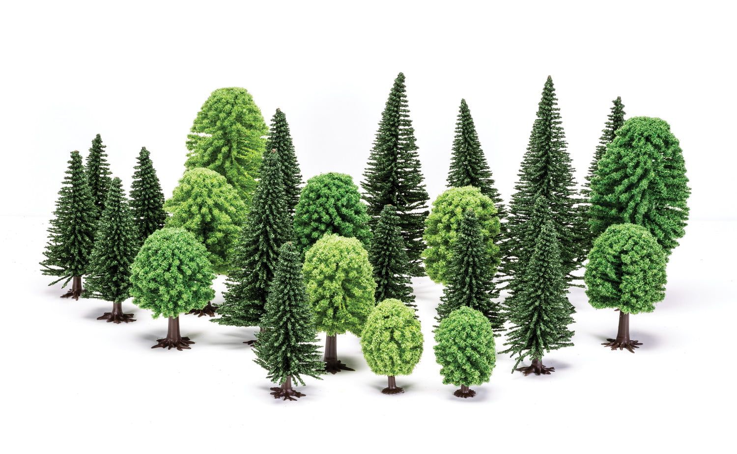 Hornby Hobby' Mixed (Deciduous and Fir) Trees OO Gauge