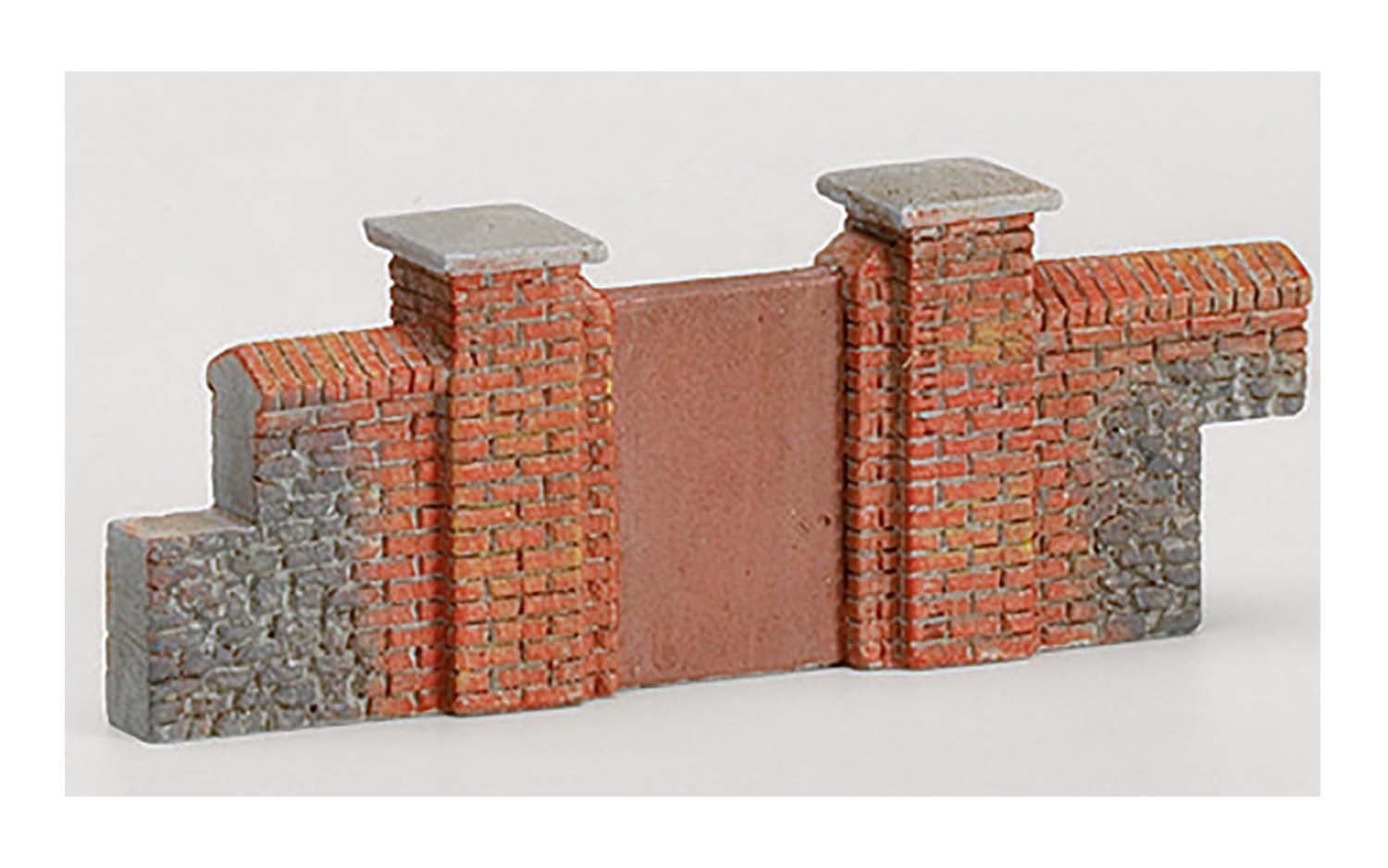 Hornby Brick Walling (Gates & Piers) OO Gauge