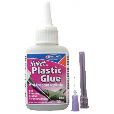 Deluxe Materials Roket Plastic Glue with Applicator