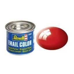 Revell Solid Enamel Gloss Paint - Fiery Red