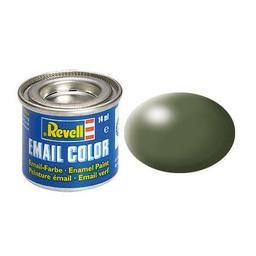 Revell Solid Silk Matt Enamel Paint - Olive Green
