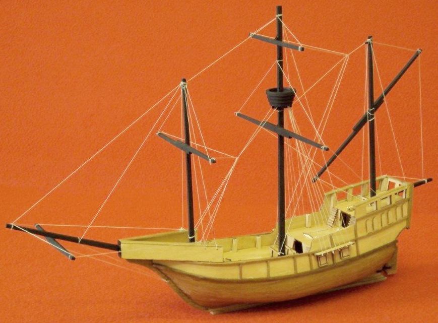 Mantua Models 1/100 Scale Santa Maria Le Piccole Model Kit