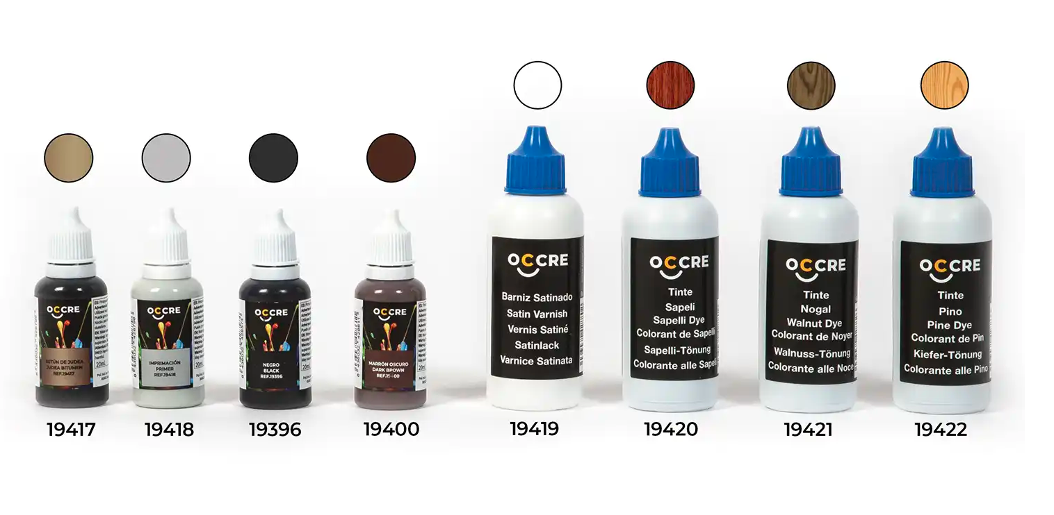 Serene Occre Paint Artwork Nature