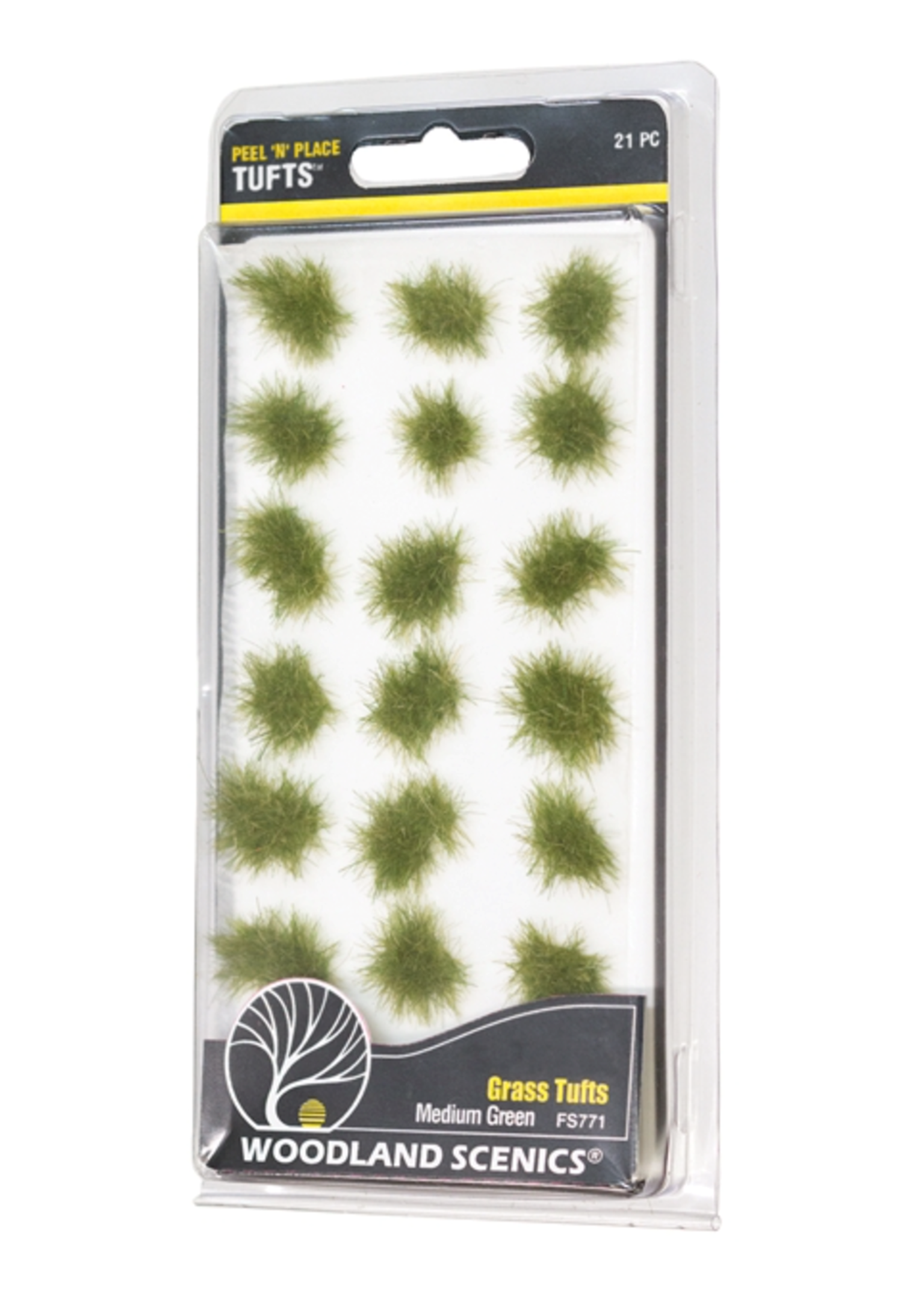 Medium Green Grass Tufts