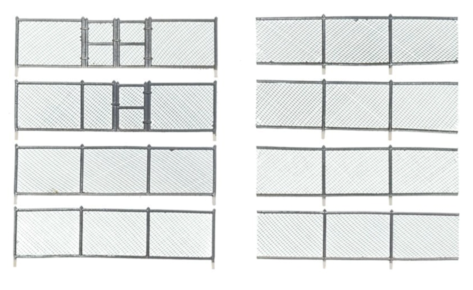 HO Scale Chain Link Fence Hobbies