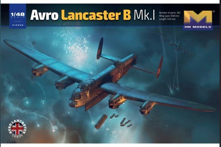 HK Models 1/48 Scale Avro Lancaster B Mk I Model Kit