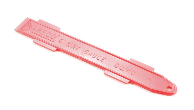 Peco 6ft Way Gauge (also gauges platform height) OO Gauge 