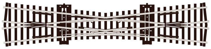 Peco Single Slip (12 degree angle) OO Gauge