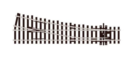 Peco Small Radius RH OO Gauge