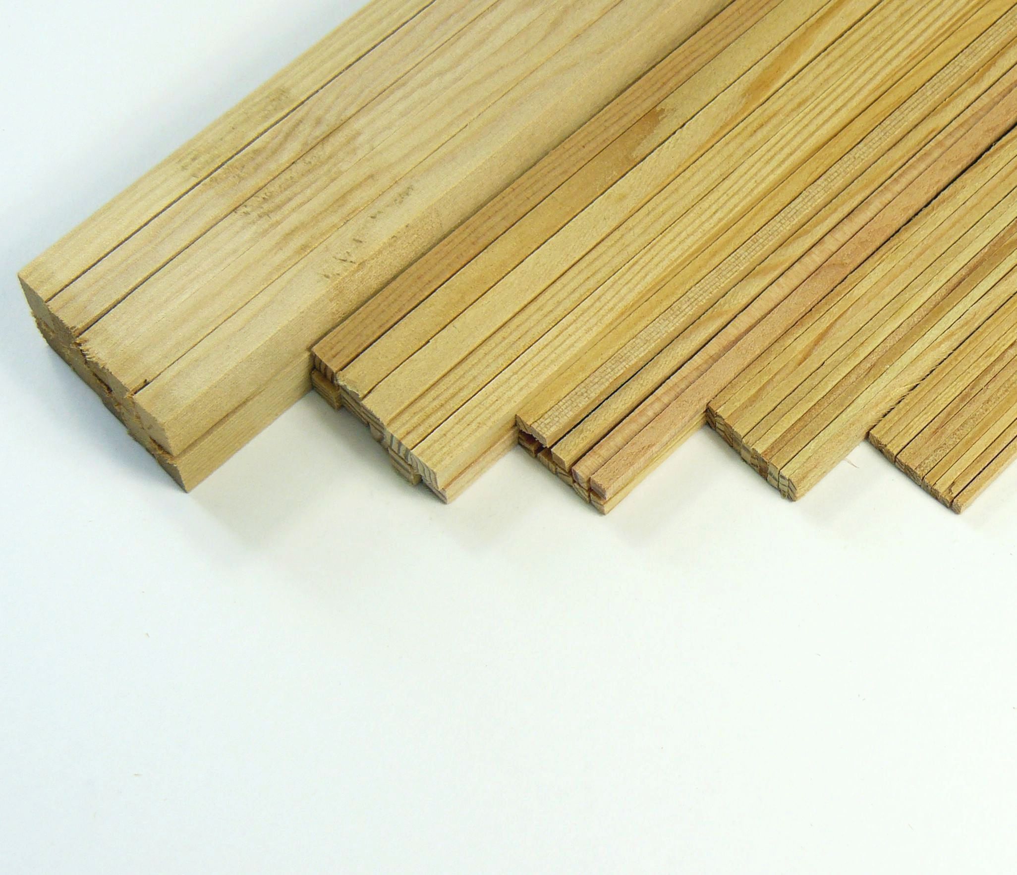 Spruce Stripwood Bundles of 10 Hobbies