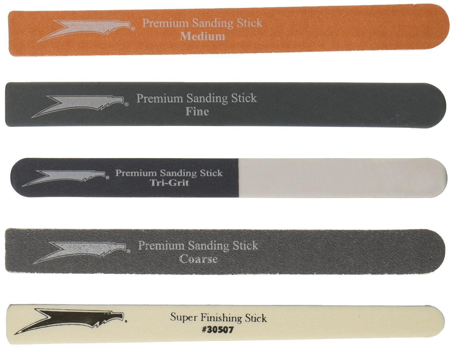 Sanding stick Set of 5 Hobbies