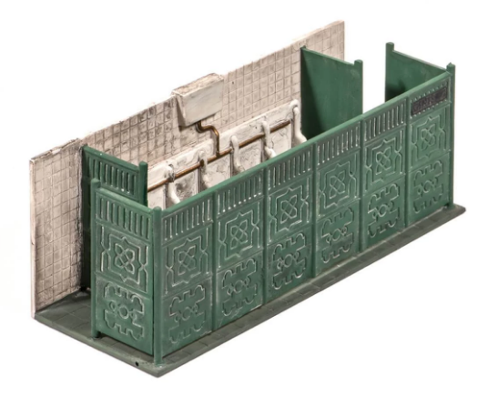 Peco Victorian Gents Toilet OO Gauge