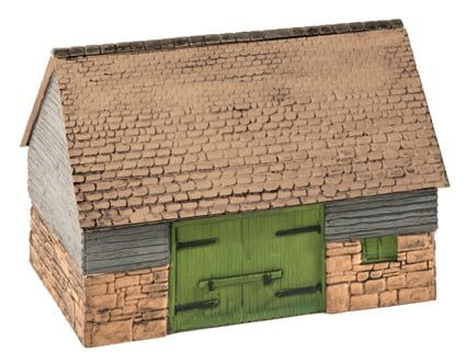 Peco Barn Stone & Timber Built Type OO Gauge