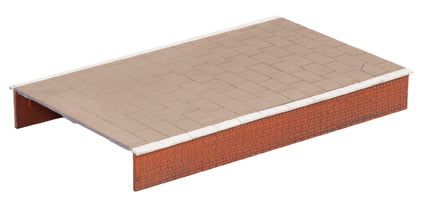 Peco Station Platform Sections 264mm Long OO Gauge