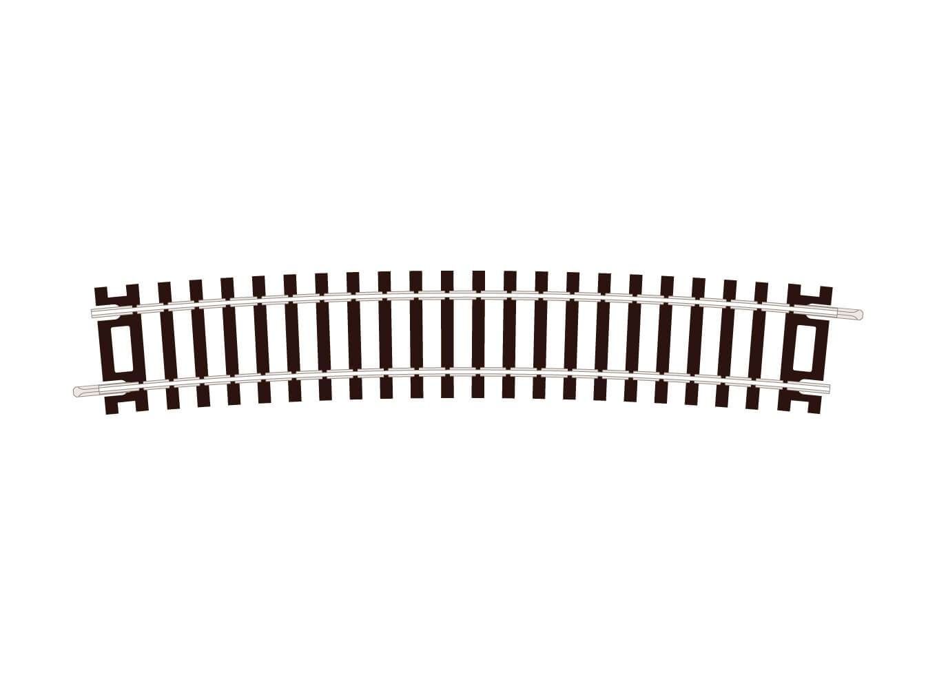 Peco Special Curve 429.8mm Radius OO Gauge