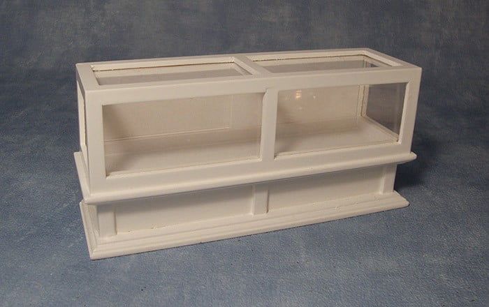 Shop Counter White for 12th Scale Dolls House