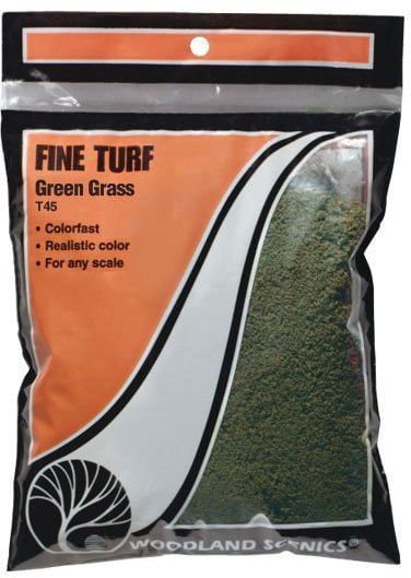 Woodland Scenics Green Grass Fine Turf