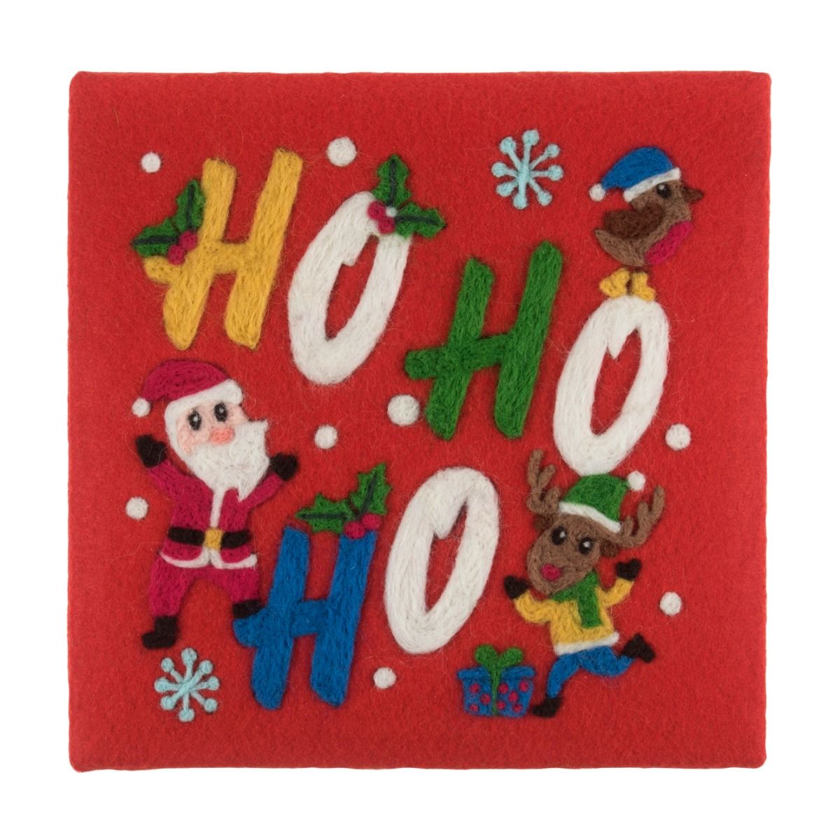 Trimits Ho Ho Ho Needle Felting Frame Kit