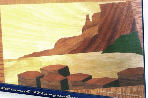 Giants Causeway Traditional Marquetry Craft Kit 260x188mm