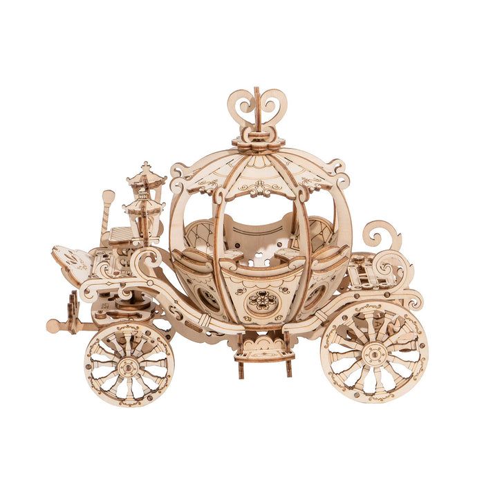 Rolife Pumpkin Carriage Wooden Model Kit