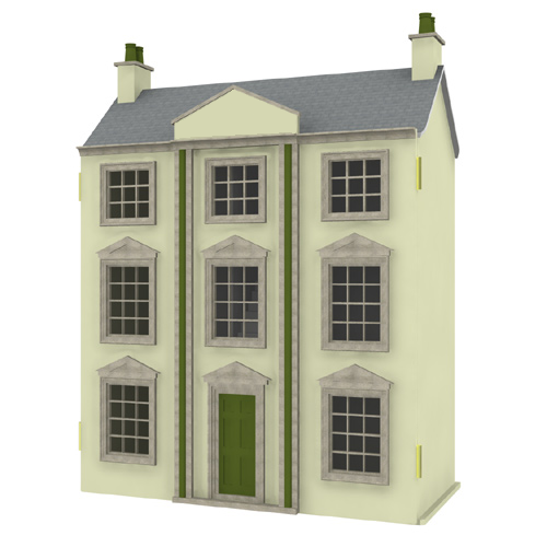 The Classical Dolls House Kit by Dolls House Emporium