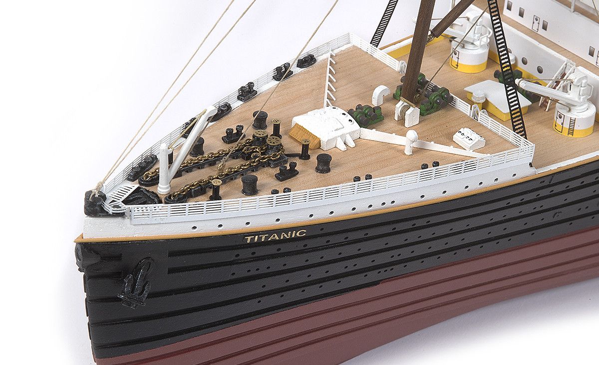 Occre RMS Titanic 1300 Scale Wooden Model Display Kit Hobbies