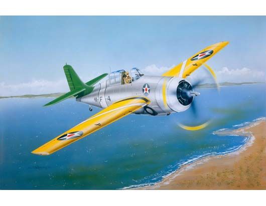 Trumpeter 1/32 Scale F4F-3 Grumman Wildcat (Early) Model Kit