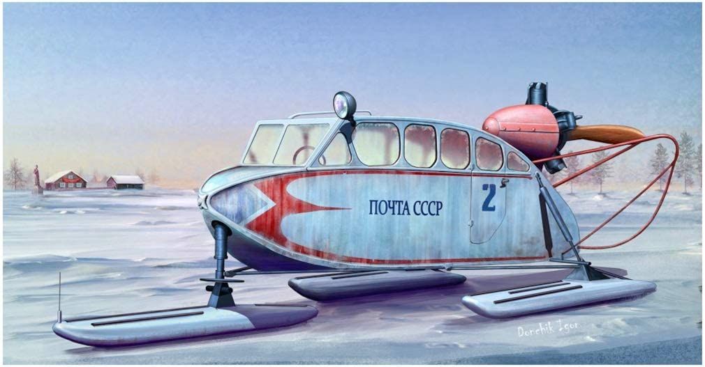 Trumpeter 1/35 Scale Soviet NKL-6 Aerosan Model Kit